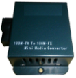 10 100M Induatrial Media Converter Dual Power 12V External Power Supply